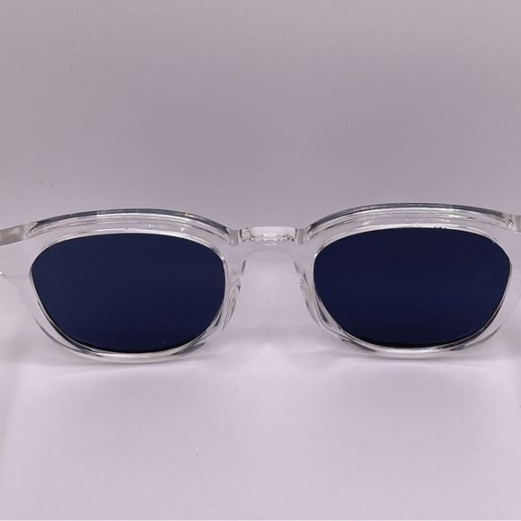 Clear Translucent Frames with blue lens - Picture 3 of 11